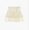 Dixie Womens Samba Summer Skirt In Vanilla In White