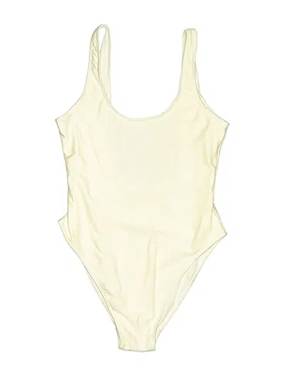 Pre-owned Dixperfect Bodysuit In Yellow