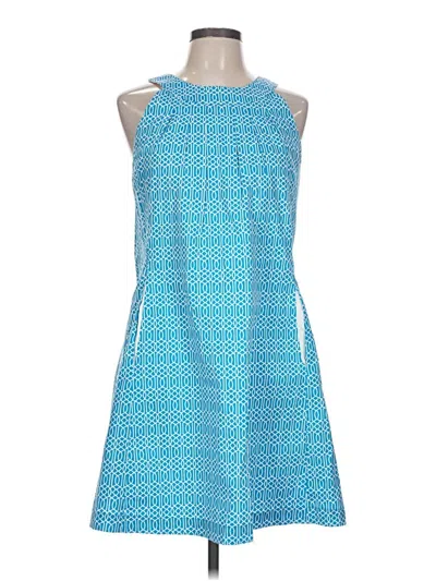 Pre-owned Dizzy Lizzie Casual Dress In Blue