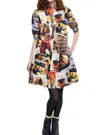 Dizzy Lizzie Chatham Dress In Rock And Roll In Multi