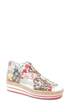 Django & Juliette Django And Juliette Adely Back Zip Sandal In Multi