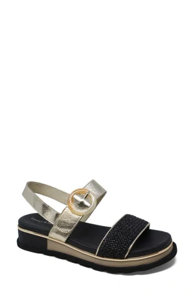 Django & Juliette Django And Juliette Chaviva Backstrap Sandal In Black