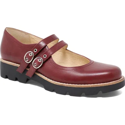 Django & Juliette Django And Juliette Dabbie Mary Jane In Burgundy