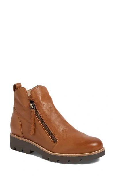 Django & Juliette Django And Juliette Dottiz Double Zip Lug Boot In Drambuie Leather