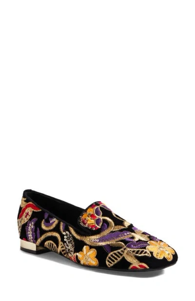 Django & Juliette Django And Juliette Faires Embroidered Loafer In Multi
