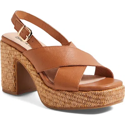 Django & Juliette Django And Juliette Kloria Platform Heel In Brown