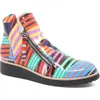 Django & Juliette Django And Juliette Ohmy Double Zip Boot In Multi