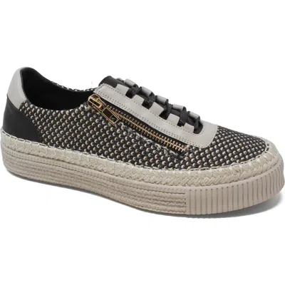Django & Juliette Django And Juliette Tellow Side Zip Sneaker In Multi