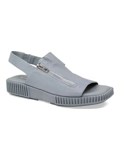 Django & Juliette Women's Inglish Sandals In Denim In Gray
