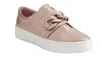 Django & Juliette Women's Layant Leather Sneakers In Pale Pink In Multi