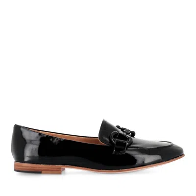 Django & Juliette Women's Uta Loafer In Black Patent Leather In Multi
