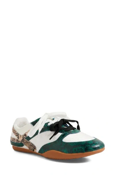 Django & Juliette Django And Juliette Zoya Flat Sneaker In Green