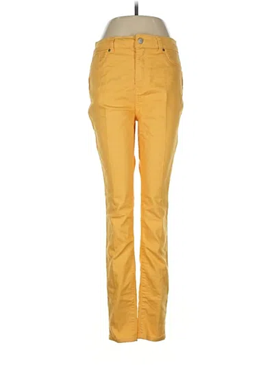 Pre-owned D.jeans Casual Pants In Gold