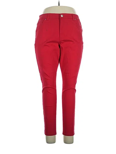 Pre-owned D.jeans Casual Pants In Red