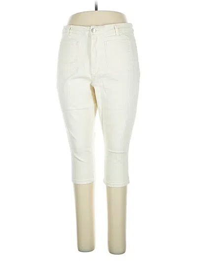 Pre-owned D.jeans Casual Pants In White