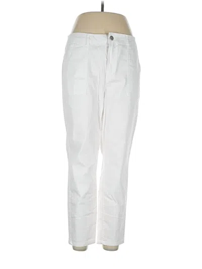 Pre-owned D.jeans Casual Pants In White