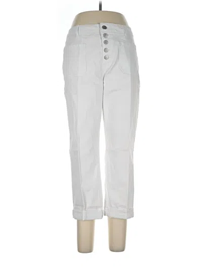 Pre-owned D.jeans Casual Pants In White
