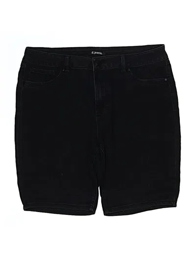 Pre-owned D.jeans Denim Shorts In Black