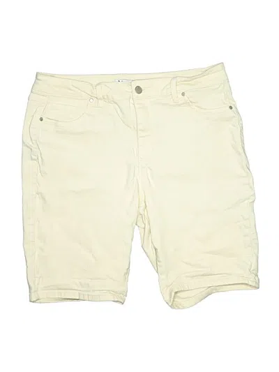 Pre-owned D.jeans Denim Shorts In Yellow