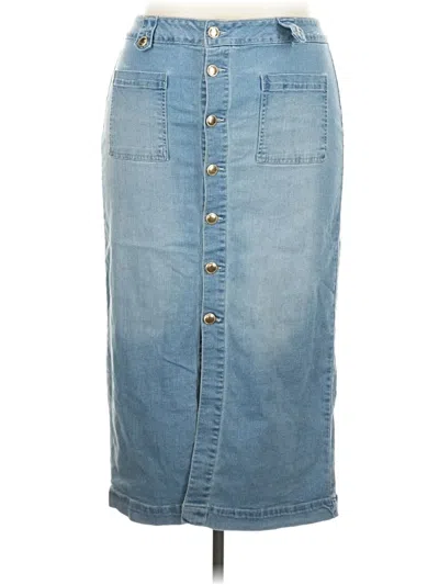 Pre-owned D.jeans Denim Skirt In Blue