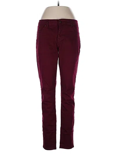 Pre-owned D.jeans Jeans In Burgundy
