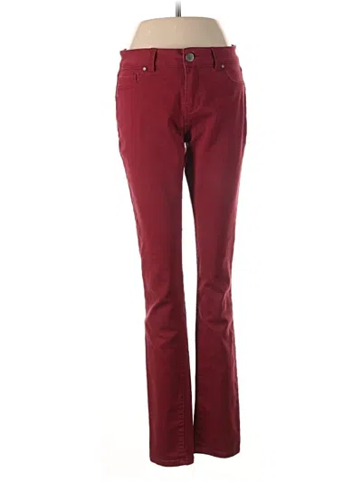 Pre-owned D.jeans Jeans In Burgundy