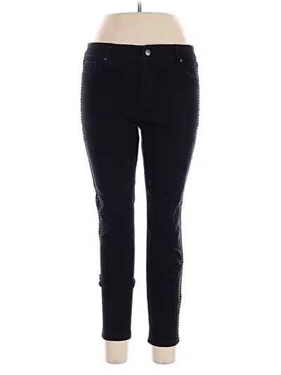 Pre-owned D.jeans Jeggings In Black
