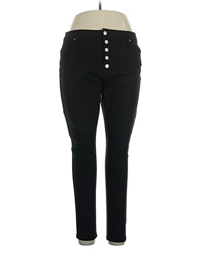 Pre-owned D.jeans Jeggings In Black