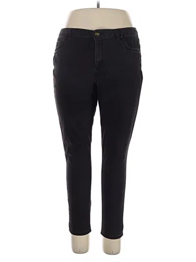 Pre-owned D.jeans Jeggings In Black