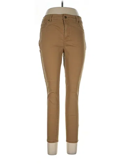 Pre-owned D.jeans Jeggings In Brown