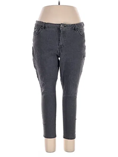 Pre-owned D.jeans Jeggings In Gray