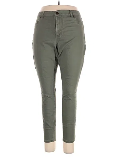 Pre-owned D.jeans Jeggings In Green