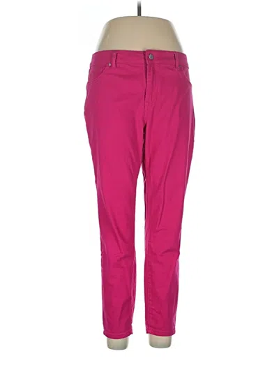 Pre-owned D.jeans Jeggings In Pink