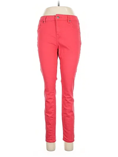 Pre-owned D.jeans Jeggings In Red