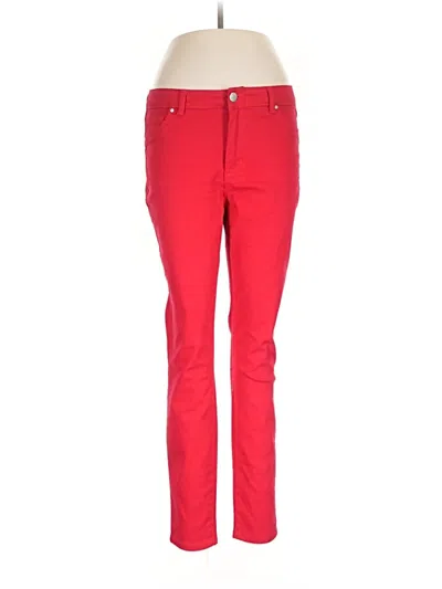 Pre-owned D.jeans Jeggings In Red