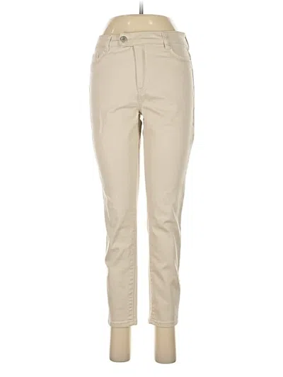 Pre-owned D.jeans Jeggings In Tan