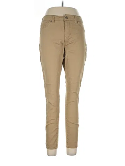 Pre-owned D.jeans Jeggings In Tan