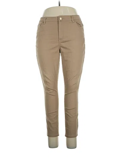 Pre-owned D.jeans Jeggings In Tan