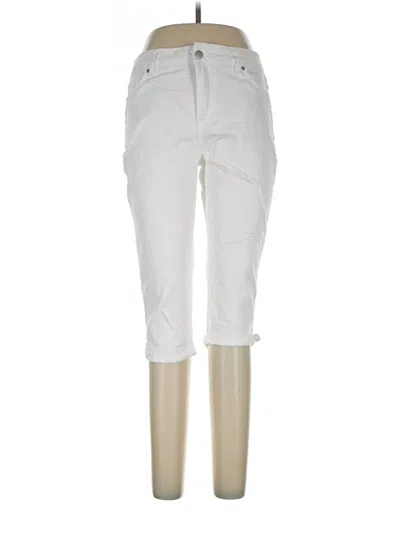 Pre-owned D.jeans Jeggings In White