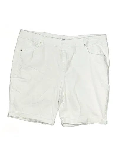 Pre-owned D.jeans Khaki Shorts In Ivory