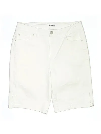 Pre-owned D.jeans Khaki Shorts In White