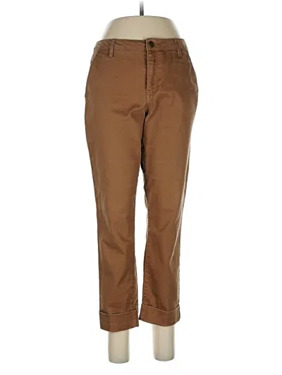 Pre-owned D.jeans Khakis In Brown