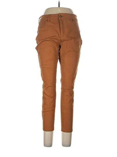 Pre-owned D.jeans Khakis In Brown