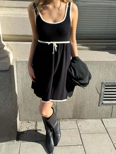 Djerf Avenue Amorini Dress Black - Tall