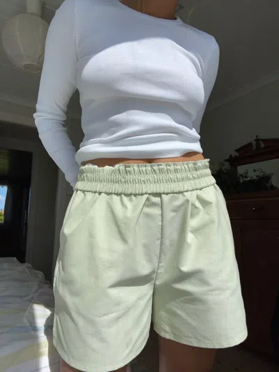 Djerf Avenue Breezy Shorts Green