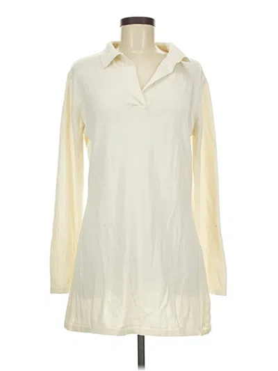 Pre-owned Djerf Avenue Casual Dress In Ivory