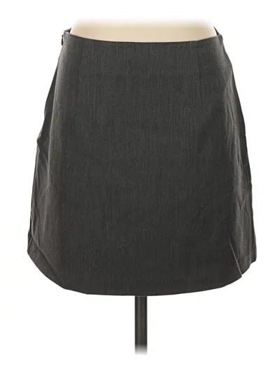 Pre-owned Djerf Avenue Casual Skirt In Gray