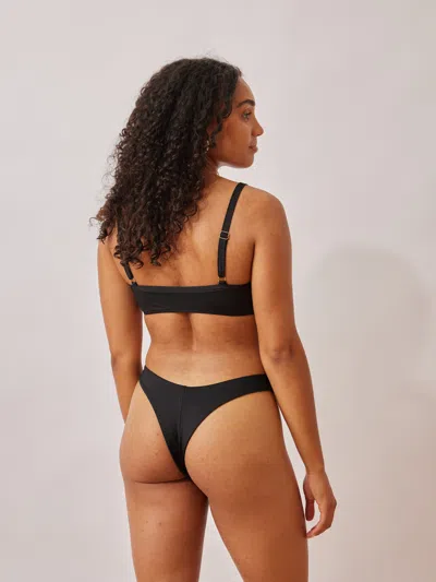 Djerf Avenue Cheeky Bottom Black