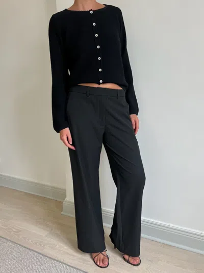 Djerf Avenue Everyday Pants Black In Brown