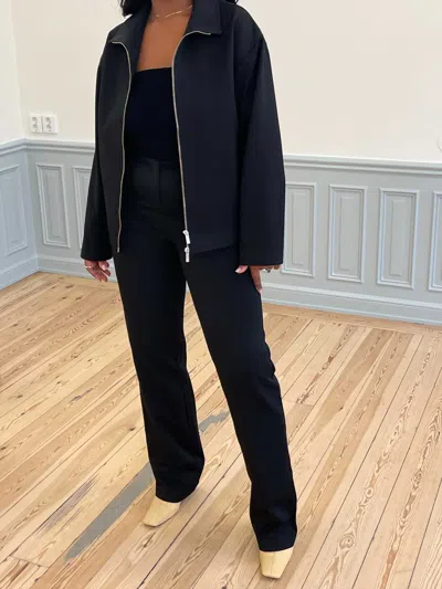Djerf Avenue First Choice Pants Black - Tall In Blue